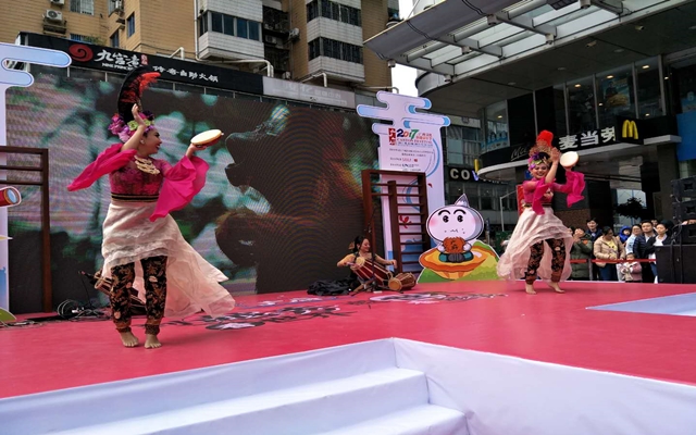 KJRI Guangzhou Kenalkan Rampak Kendang di Canton Festival